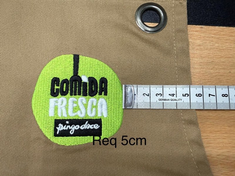 Pingo Doce khaki apron